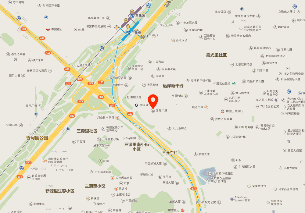 佳程广场位置地图